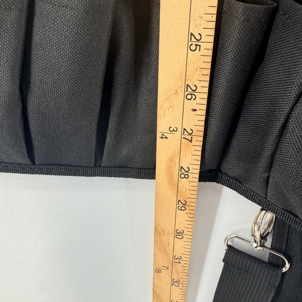 XYj Knives Chef Knife Bag Unisex Large Black Canvas Professional Roll Carrier